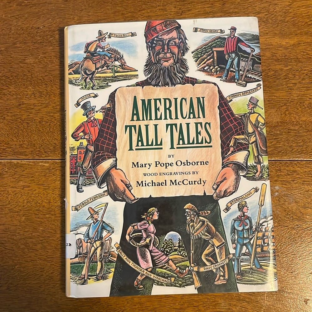 American Tall Tales / Mary Pope Osborne wood engravings / Michael McCurdy c1991